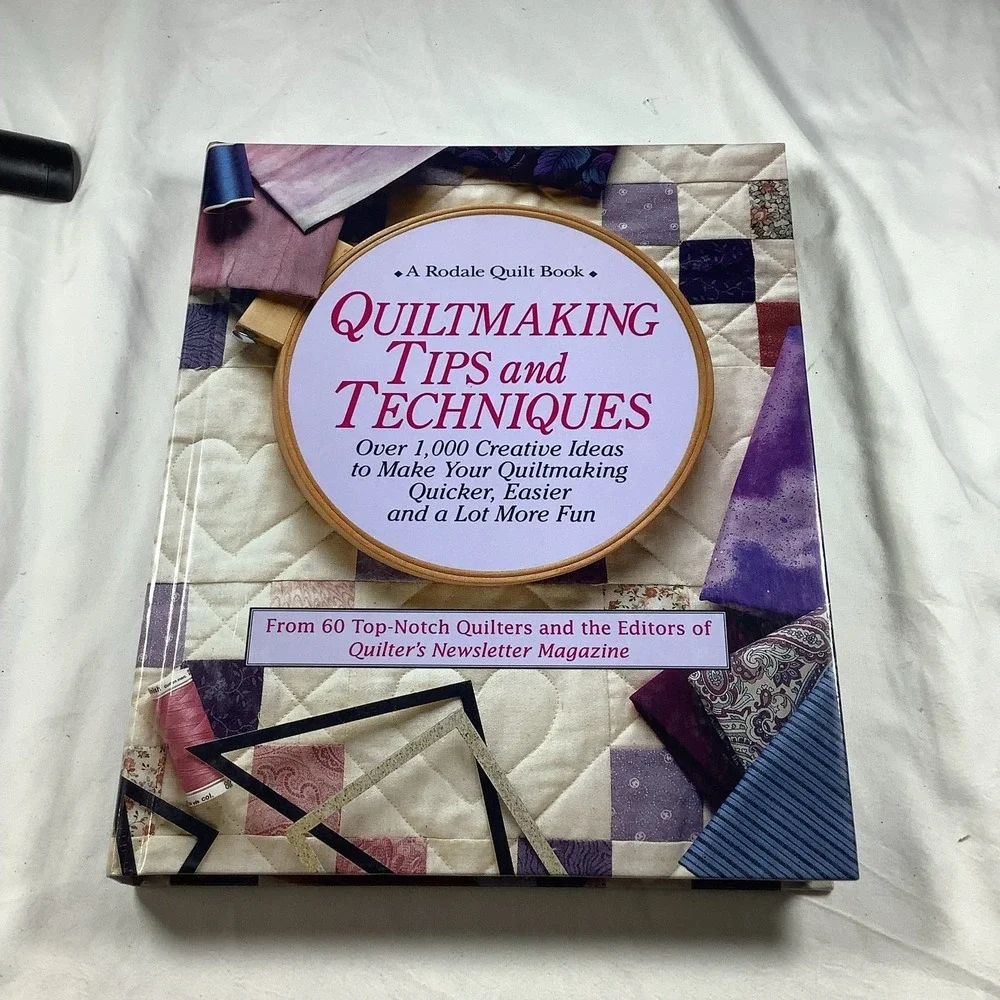 Quiltmaking Tips Techniques Rodale Quilt Book 1994 Hardcover‎ Jane Townswick